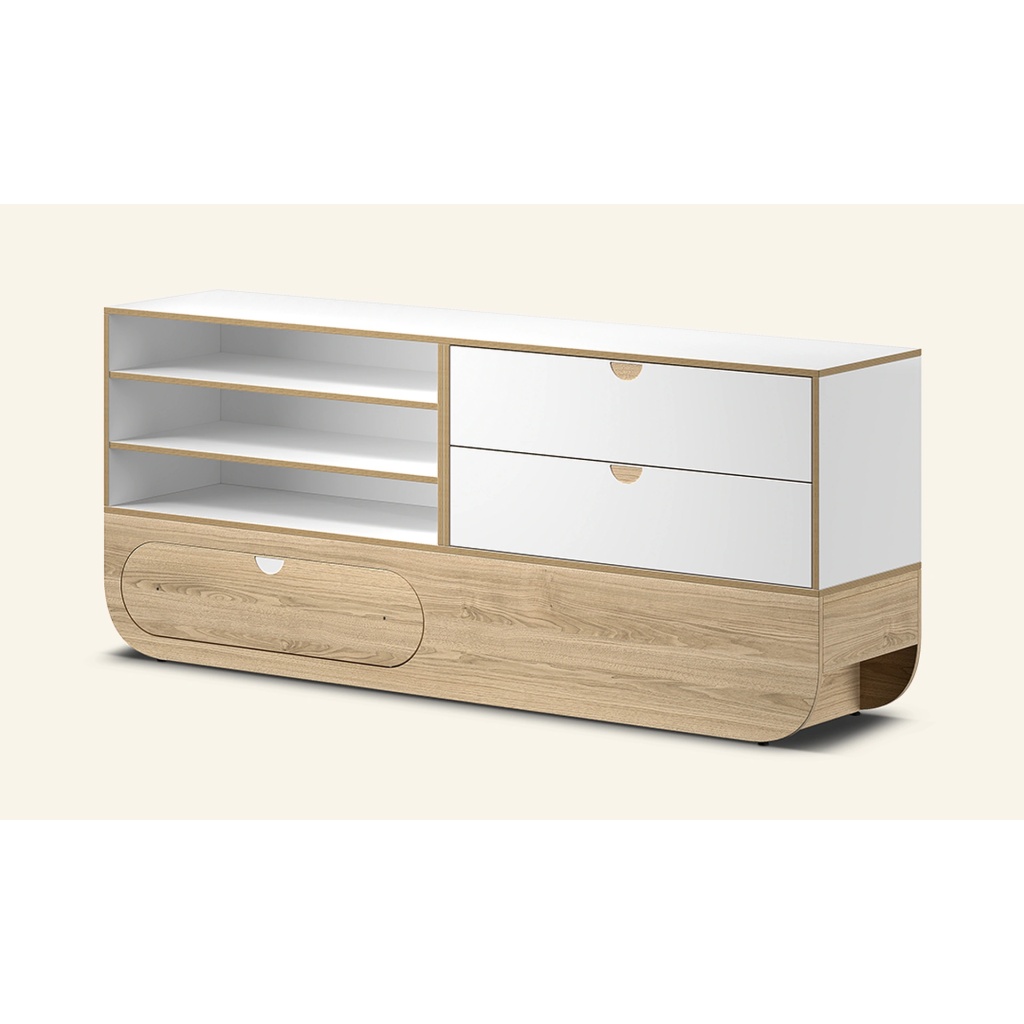 Buffet modulaire Naggura Rooms IKON Sideboards 2M Chêne