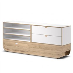 Modulares Sideboard Naggura Rooms IKON Sideboards 2M Eiche