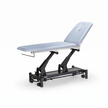 Lettino elettrico da trattamento DDUUEETT CLASSIC 201 grigio e blu