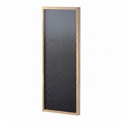 Naggura Rooms IKON acoustic wall panel with LED in graphite blue