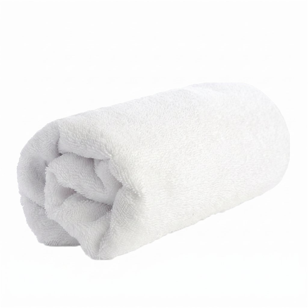 Housse blanche en tissu éponge pour table de soins Weelko