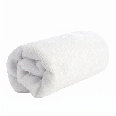 Funda blanca de rizo para camilla Weelko