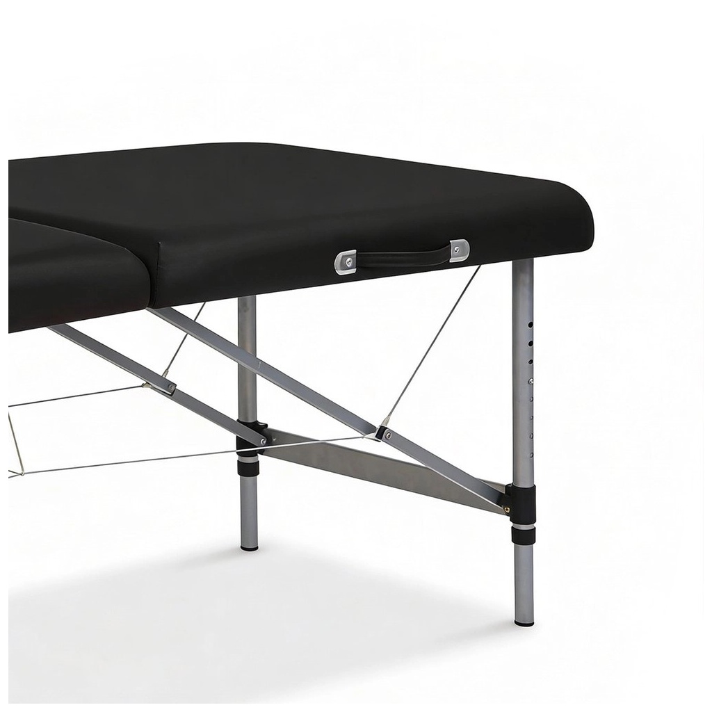 Lettino pieghevole Weelko Nomad One nero | Sunmarket