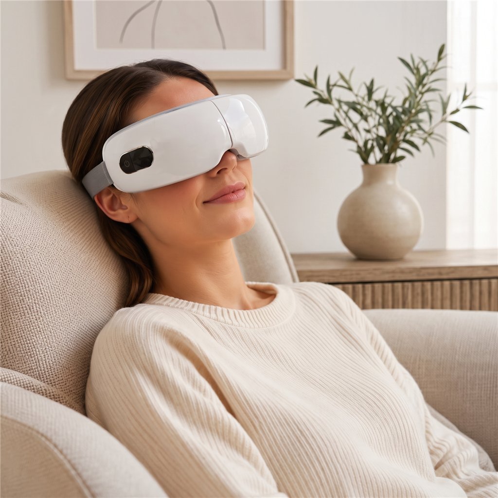 Weelko Portable Eye Massager with 42°C Heat
