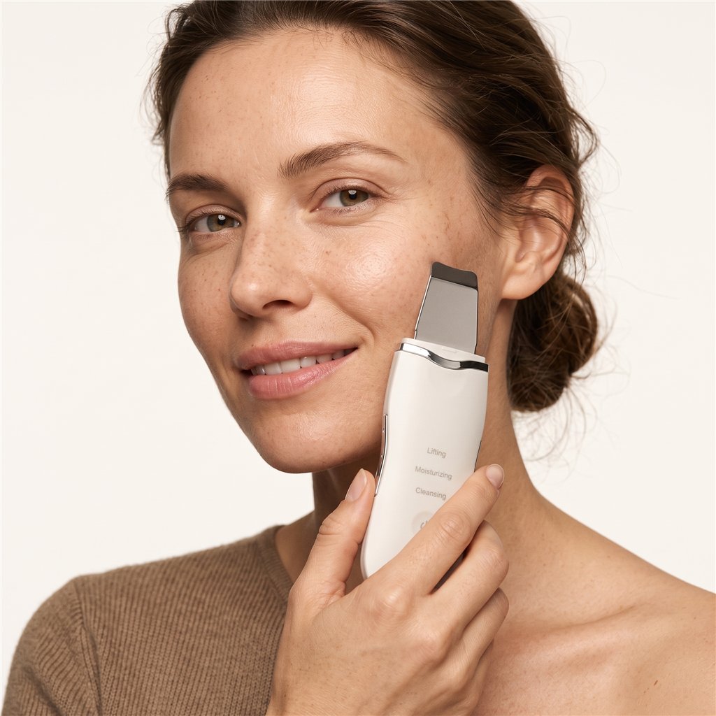 Peeling facial ultrasónico portátil Weelko MOVE P03