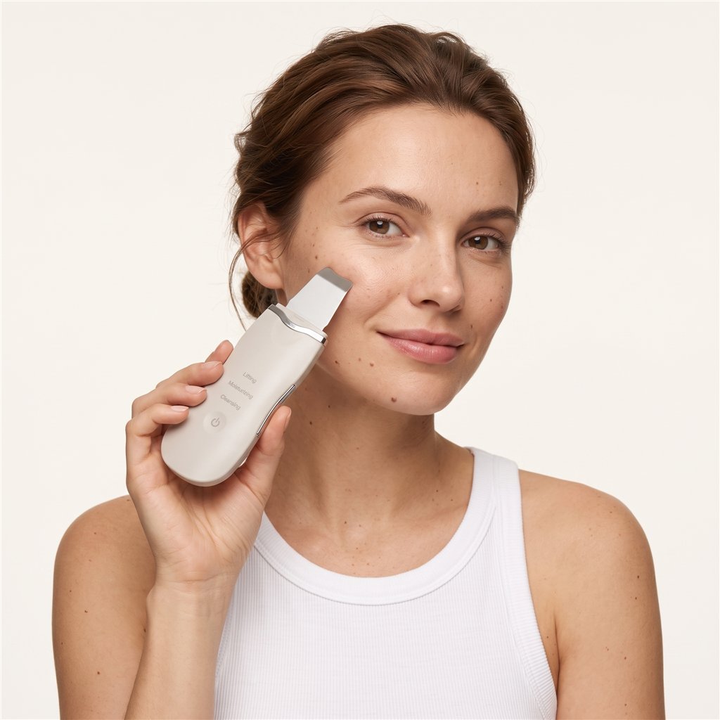 Peeling facial ultrasónico portátil Weelko MOVE P03