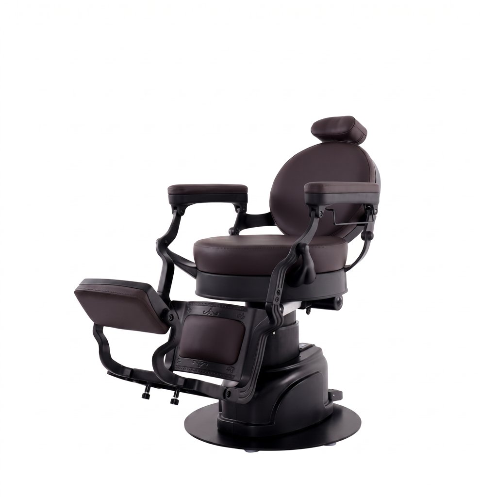 Volt Weelko dark brown barber chair