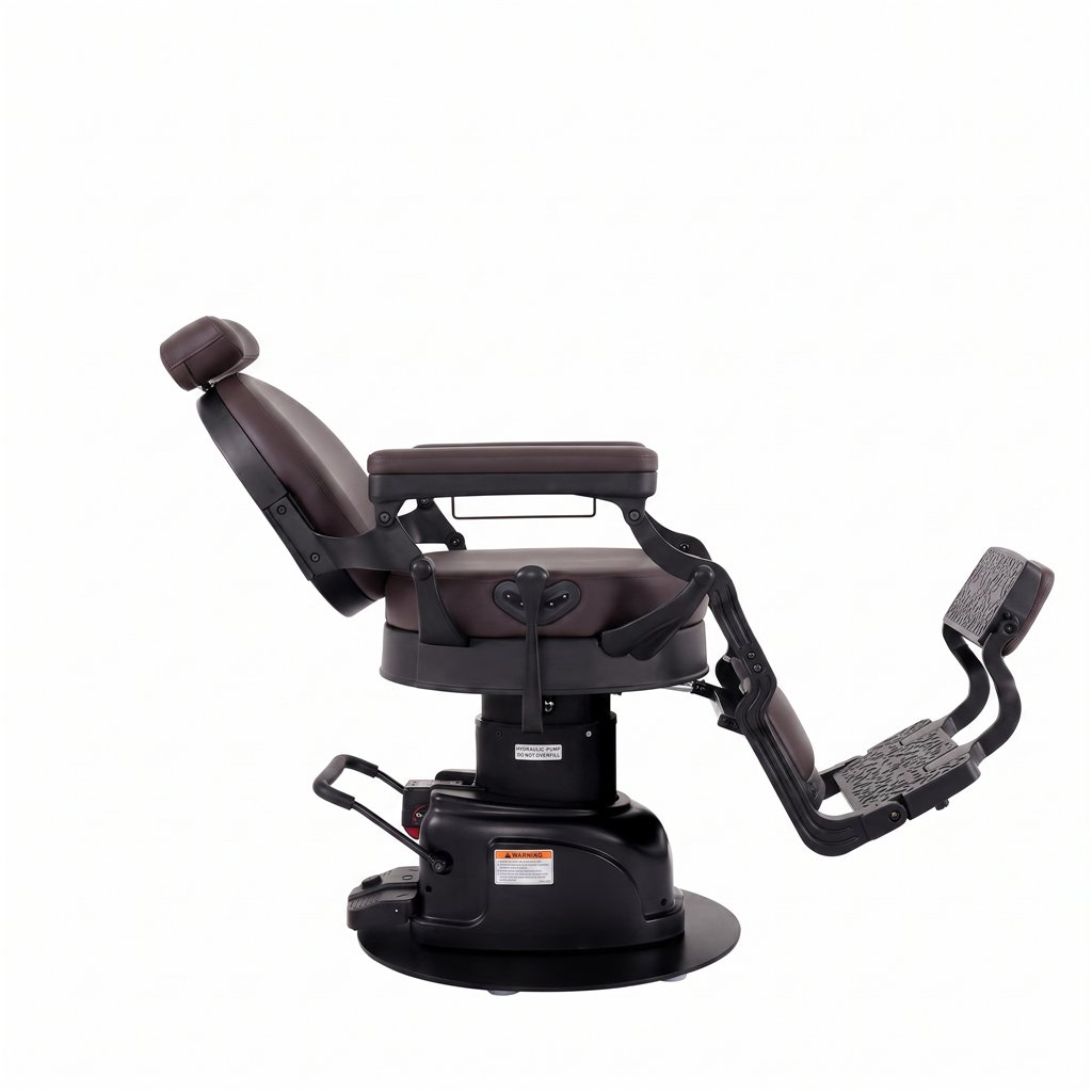 Volt Weelko dark brown barber chair