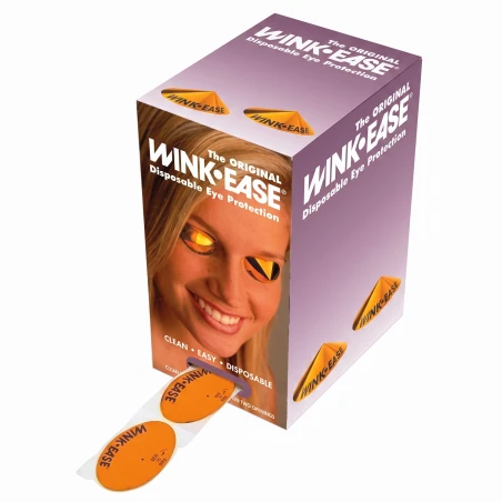 Wink-ease gafas desechables solárium 300 pares autoadhesivas protección UV