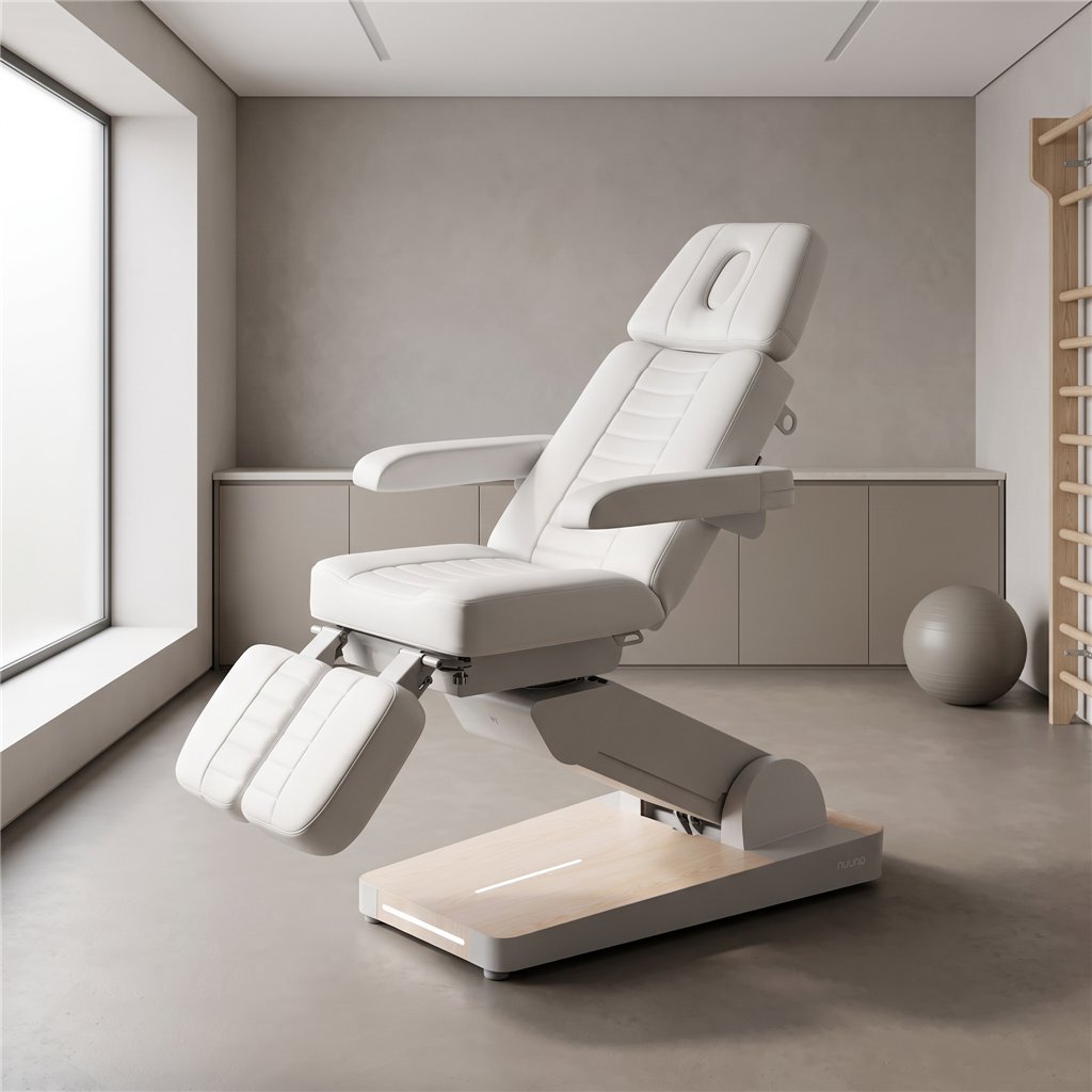 Sillón eléctrico de podología Naggura NUUNA P3 Grand Relax Rotation