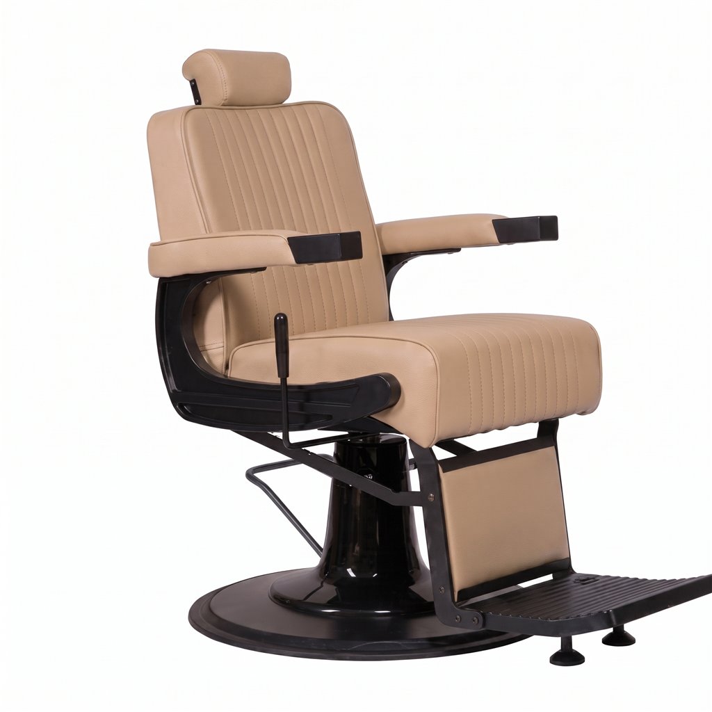 Poltrona da barbiere MUDI DOUR 2.0 Beige