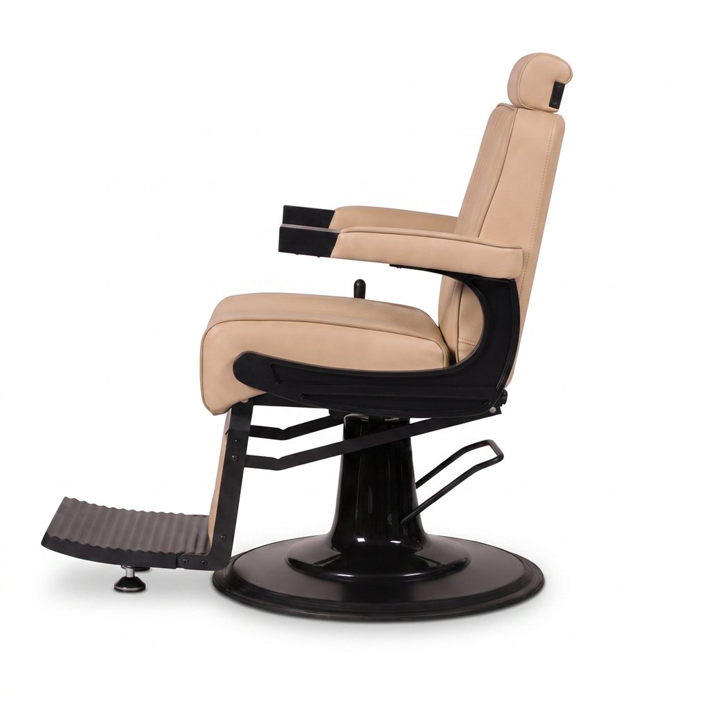 Poltrona da barbiere MUDI DOUR 2.0 Beige