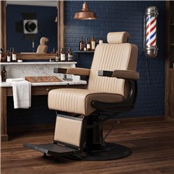 Poltrona da barbiere MUDI DOUR 2.0 Beige