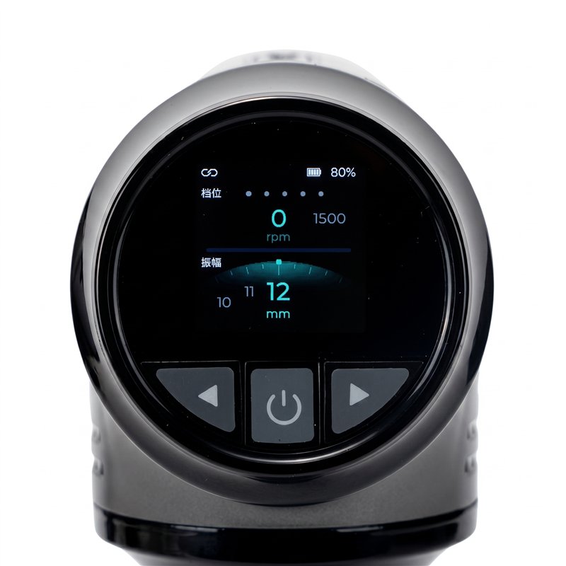 Pantalla LED y botones de control de la Beoka Ti Pro Max
