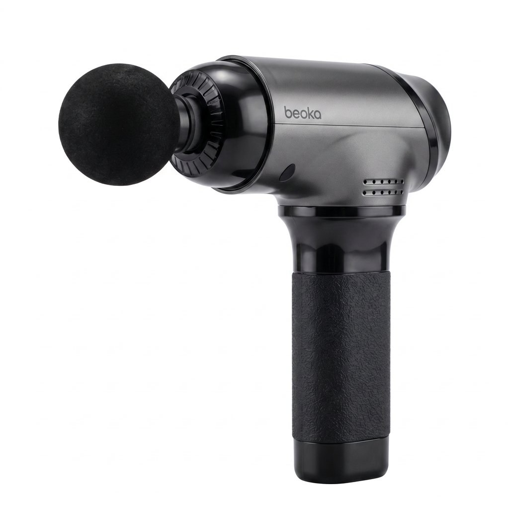 Pistola de masaje Beoka Ti Pro Max de amplitud variable