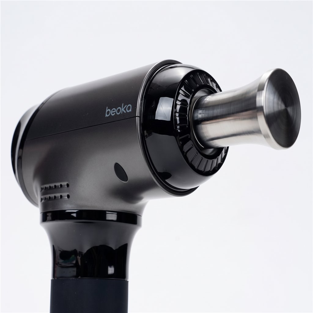 Pistola de masaje Beoka Ti Pro Max de amplitud variable