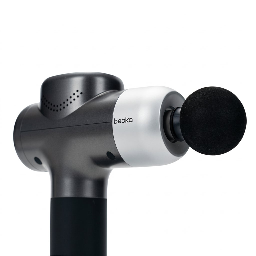 Pistola de masaje por percusión Beoka NOTE 5 con amplitud 12 mm