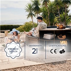 Spa portatile semirigida NetSpa OCTOPUS per 6 persone