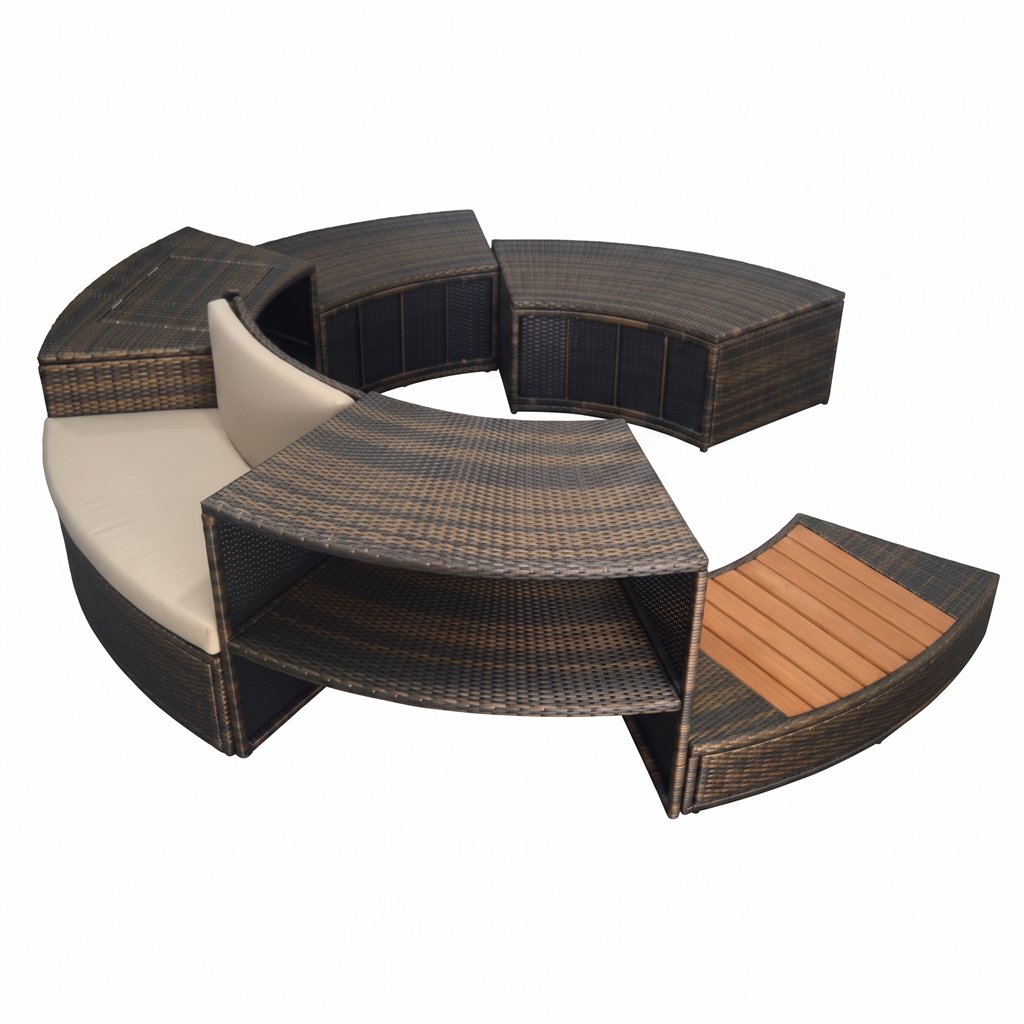Kit di arredo NetSpa SP-MOB140R per spa Vita