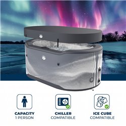 Bain de glace gonflable Netspa Järvi Drop-Stitch
