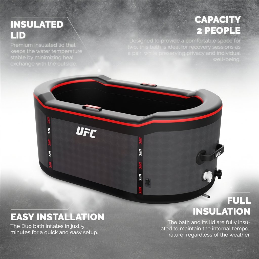 Aufblasbares Eisbad Netspa UFC IceBath Duo Wellness