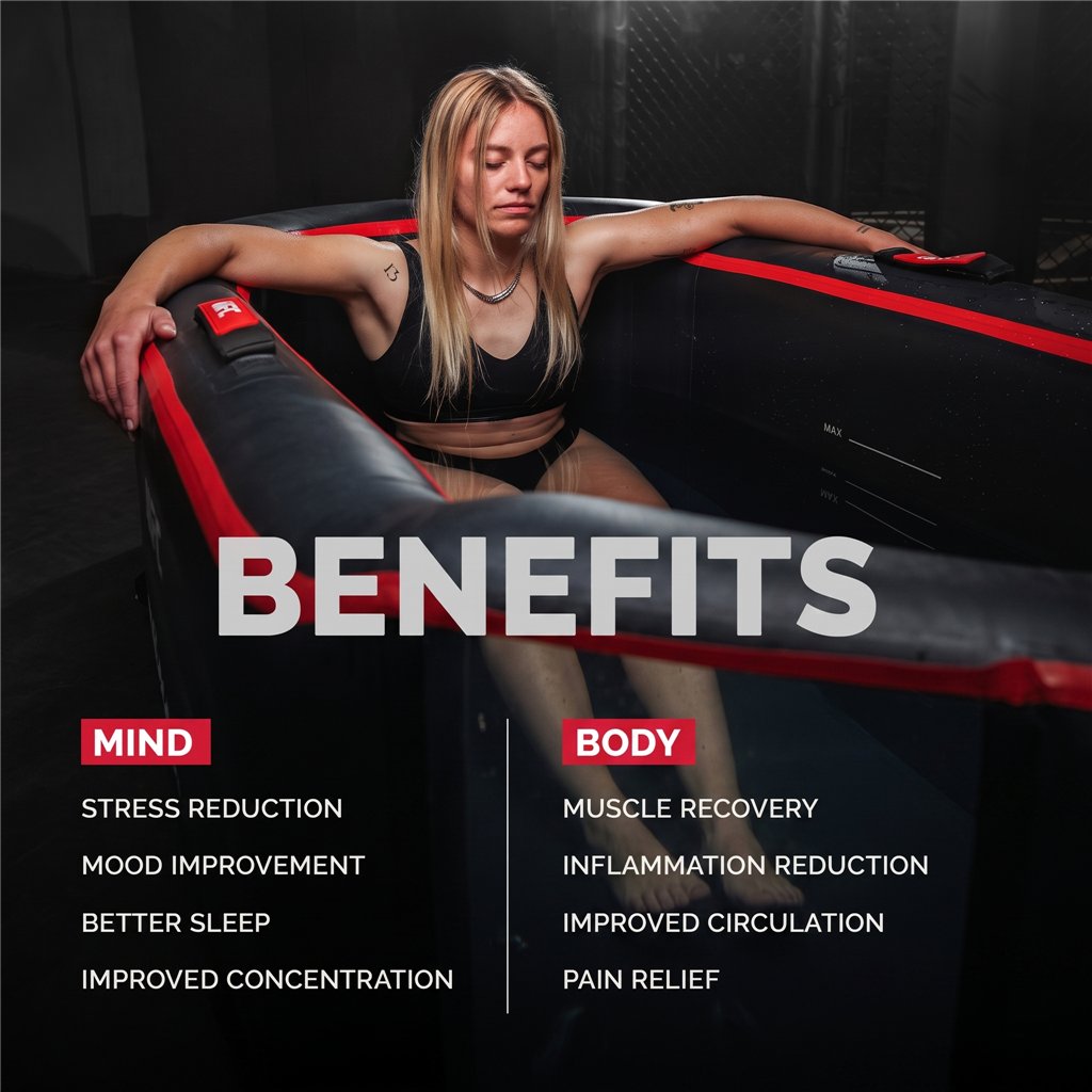 Aufblasbares Eisbad Netspa UFC IceBath Duo Wellness