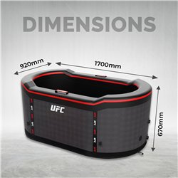 Aufblasbares Eisbad Netspa UFC IceBath Duo Wellness