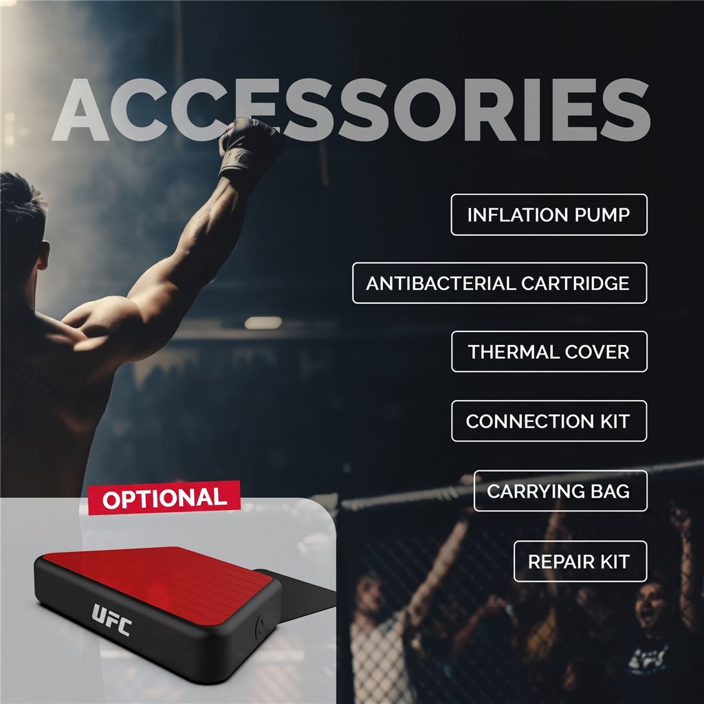 Bain froid gonflable Netspa UFC IceBath Duo Wellness