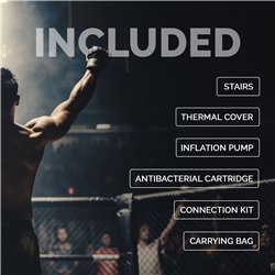 Bain froid gonflable NetSpa UFC Octagon