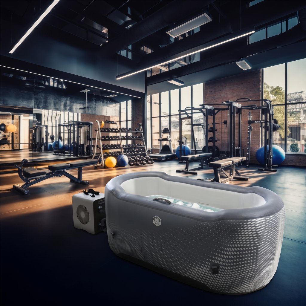 Kit de baño de hielo NetSpa Järvi con chiller 3 kW