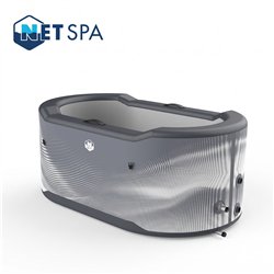 Kit de banho de gelo NetSpa Järvi com chiller de 3 kW