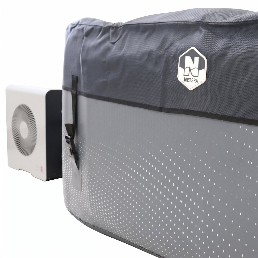 Kit de baño de hielo NetSpa Järvi con chiller 3 kW