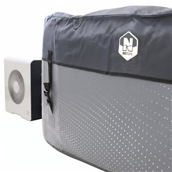 Kit de banho de gelo NetSpa Järvi com chiller de 3 kW
