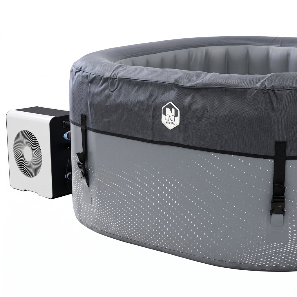 Kit baño de hielo NetSpa Järvi con chiller 5 kW