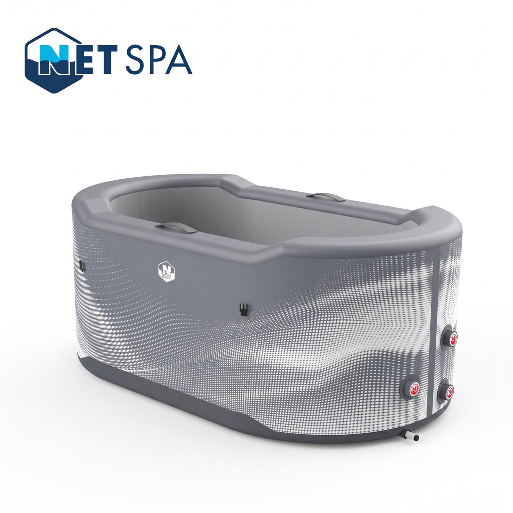NetSpa Järvi Eisbad-Set mit 5-kW-Chiller