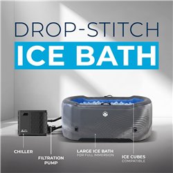 NetSpa Järvi Eisbad-Set mit 5-kW-Chiller