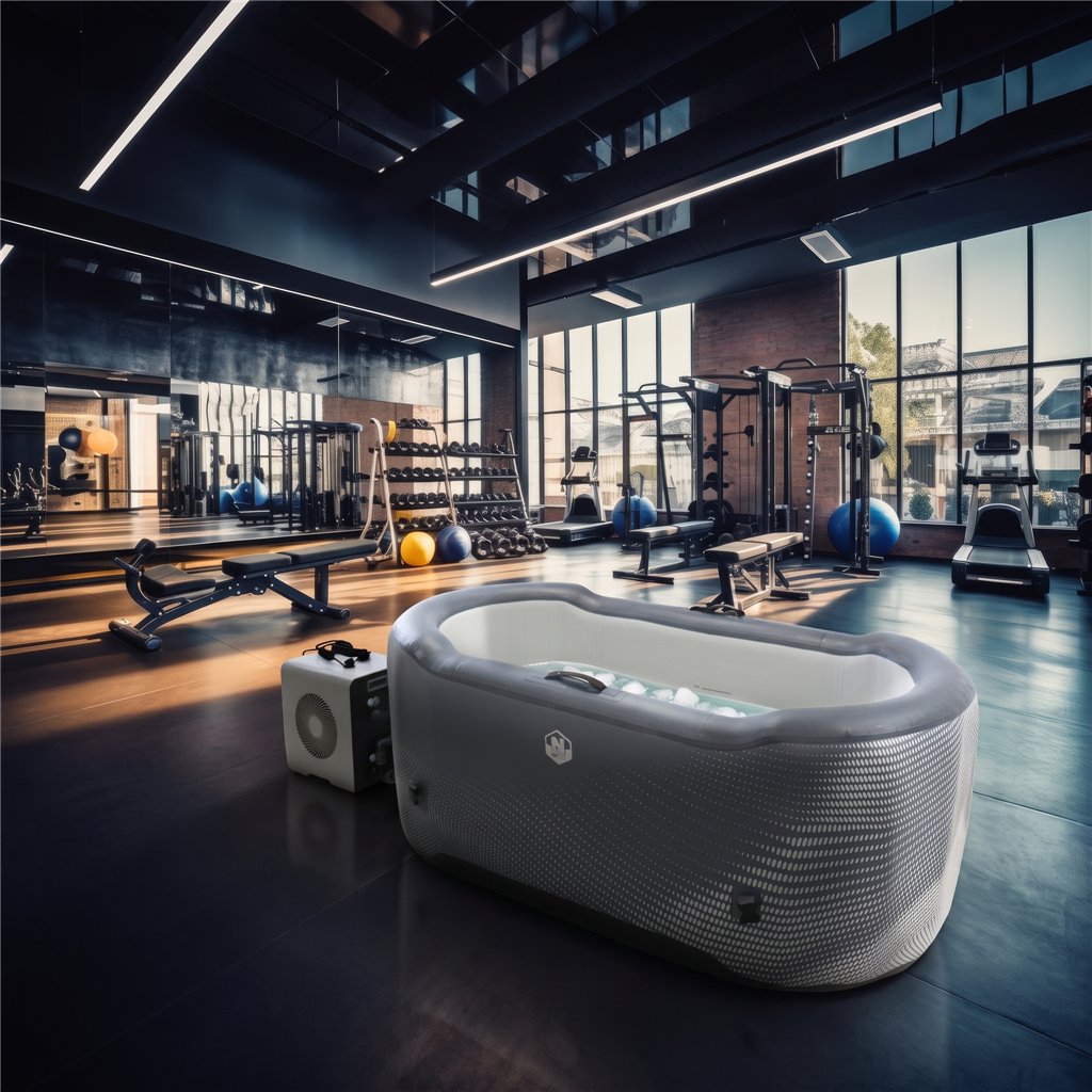 Kit bain froid NetSpa Järvi avec chiller 5 kW