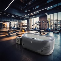 NetSpa Järvi Eisbad-Set mit 5-kW-Chiller