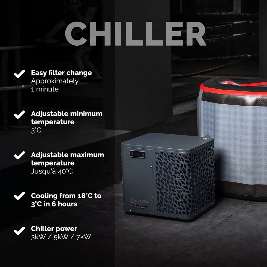 Netspa UFC IceBath Duo vasca gonfiabile per bagno di ghiaccio