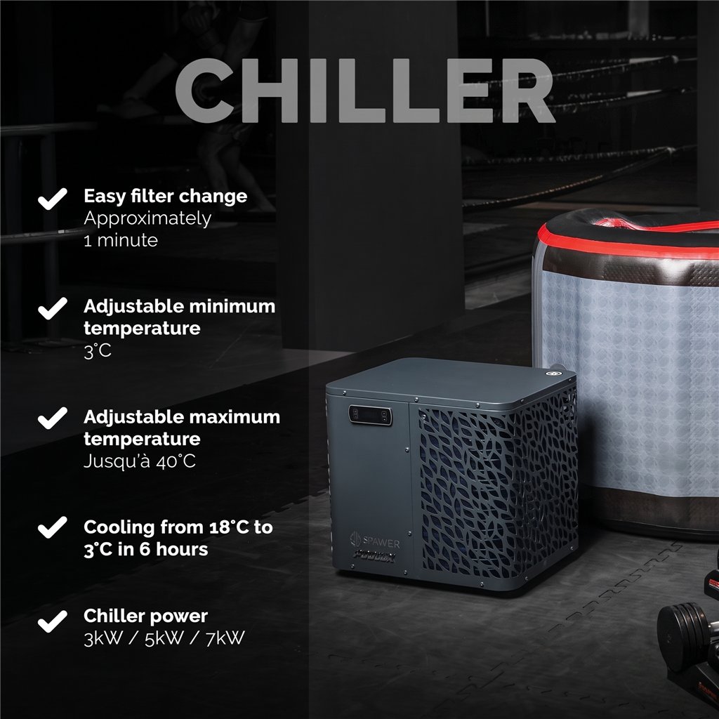 Netspa UFC IceBath Duo Set mit Kühler