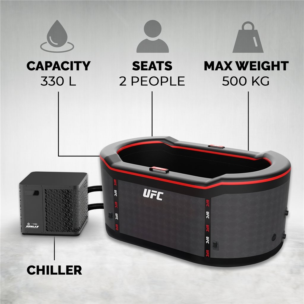 Netspa UFC IceBath Duo Set mit Kühler