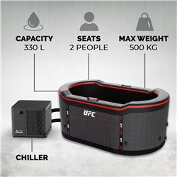 Netspa UFC IceBath Duo Set mit Kühler