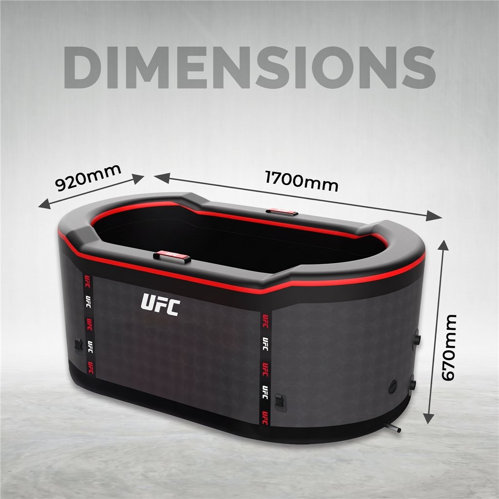 Kit Netspa UFC IceBath Duo com refrigerador