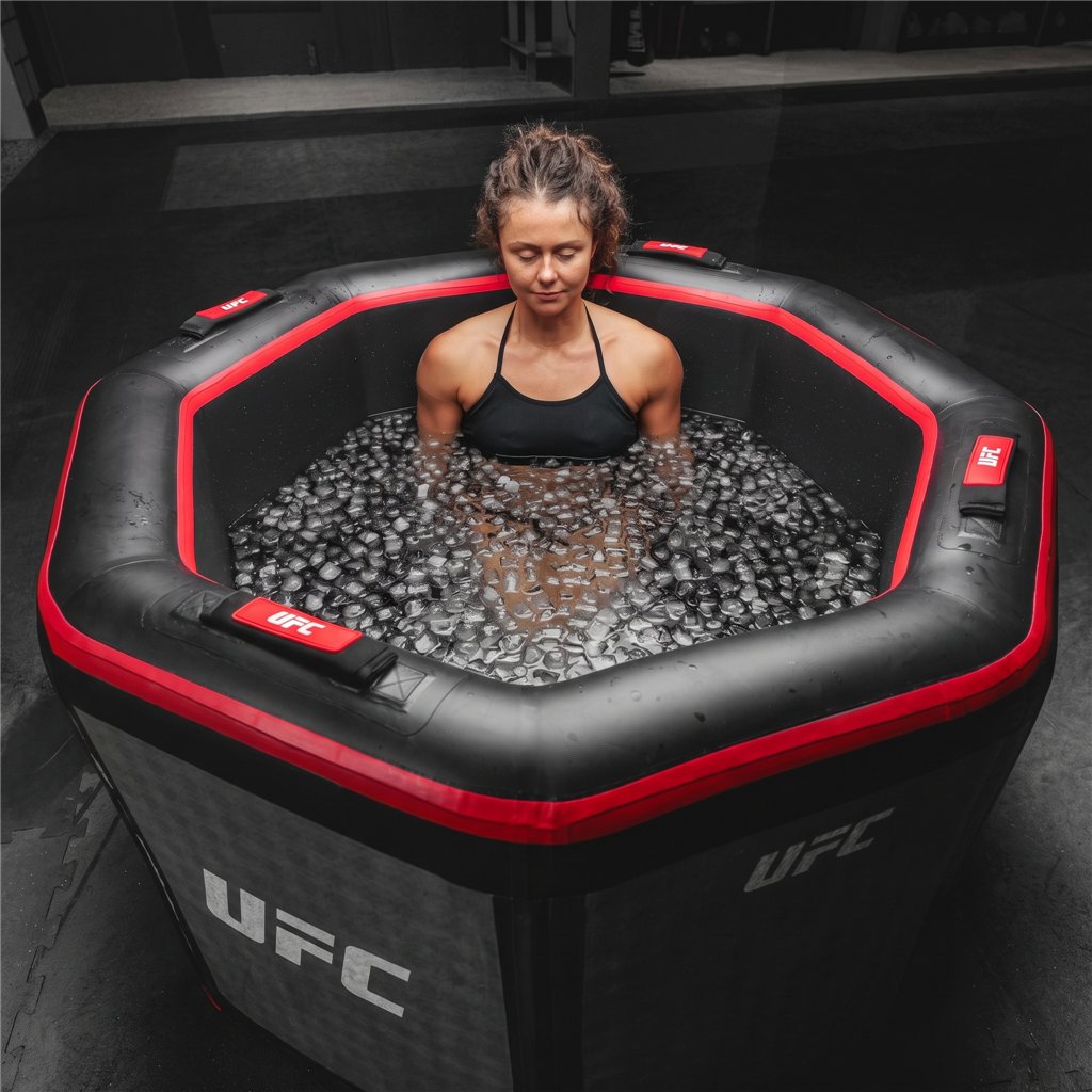 Aufblasbares Eisbad Netspa UFC Octagon mit Kühler