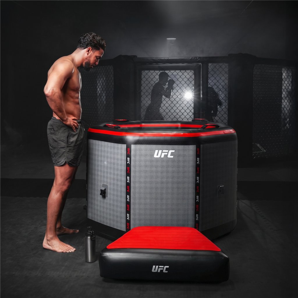 Aufblasbares Eisbad Netspa UFC Octagon mit Kühler
