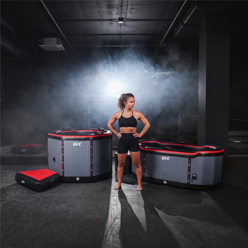Aufblasbares Eisbad Netspa UFC Octagon mit Kühler