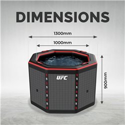 Aufblasbares Eisbad Netspa UFC Octagon mit Kühler