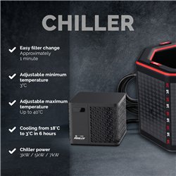 Bain froid gonflable Netspa UFC Octagon avec refroidisseur