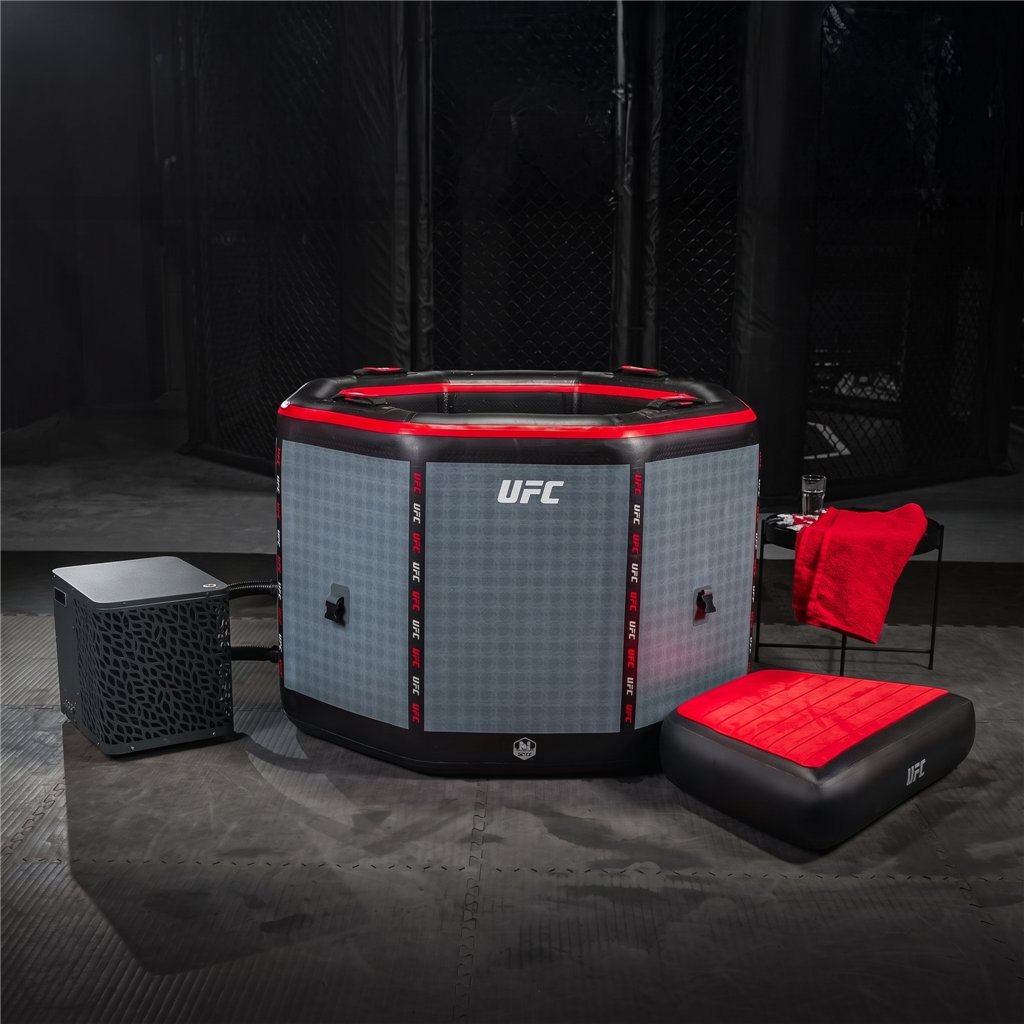 Aufblasbares Eisbad Netspa UFC Octagon mit Kühler