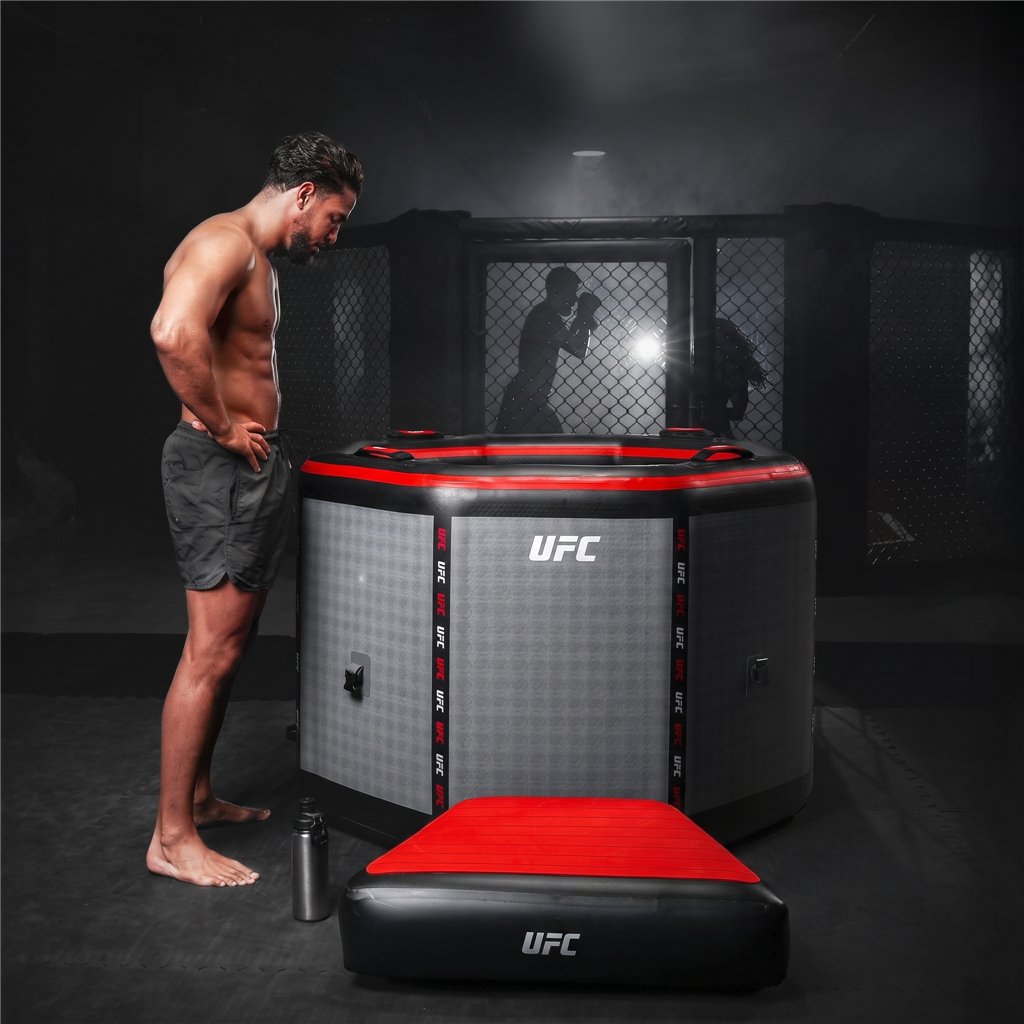 Netspa UFC Octagon Eisbad-Set mit 5-kW-Kühler